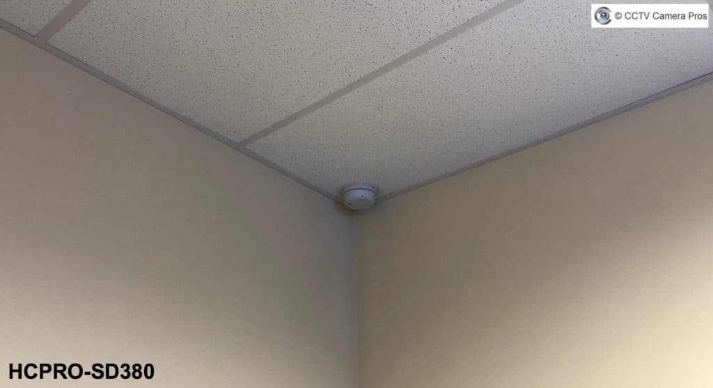 hidden smoke detector security camera