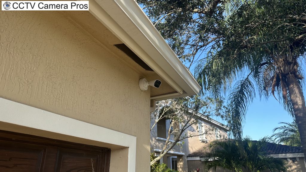 home security camera installation