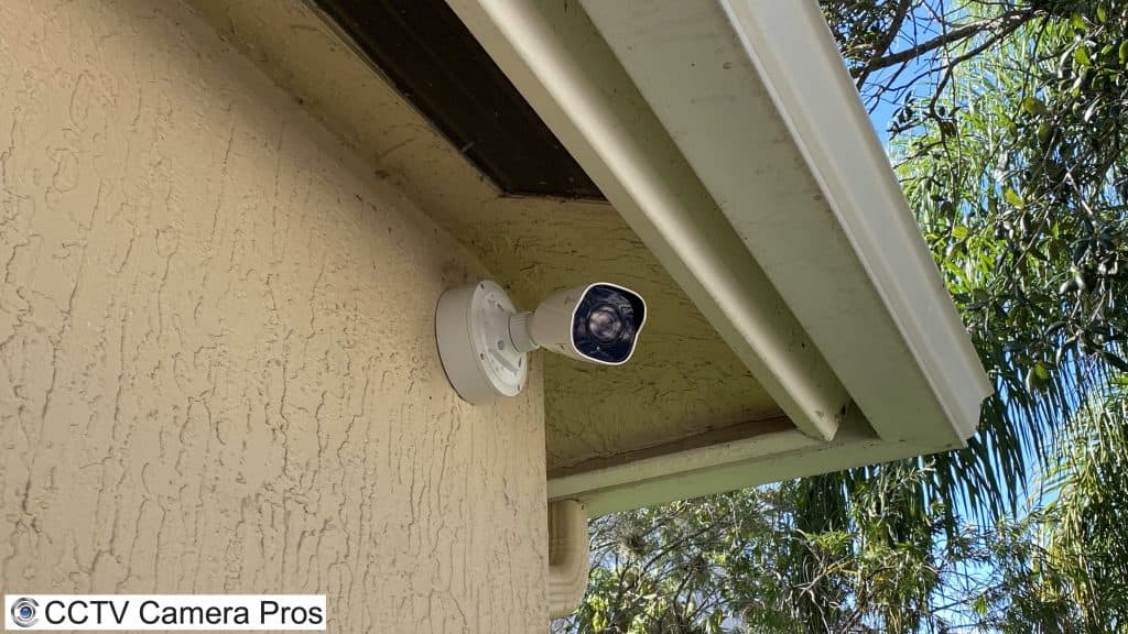 home security camera installation