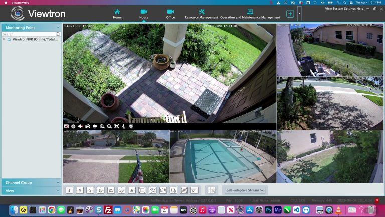 Victor Camera System Software CMS DVR Software Search, Playback & Backup AI Motion Events
