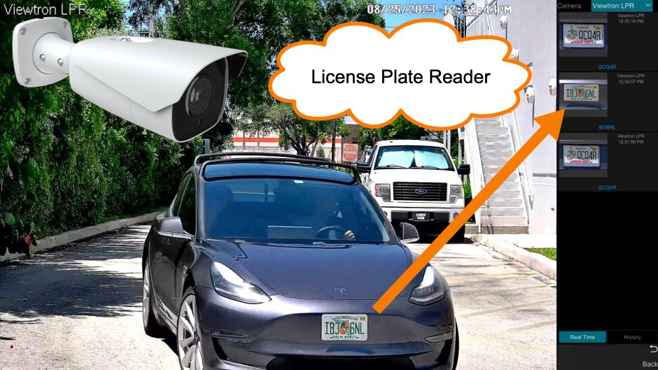 license plate reader cameras