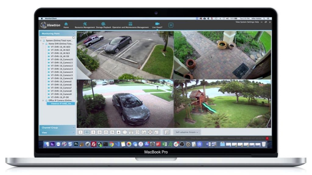 Cam software de vigilancia gratis para Mac