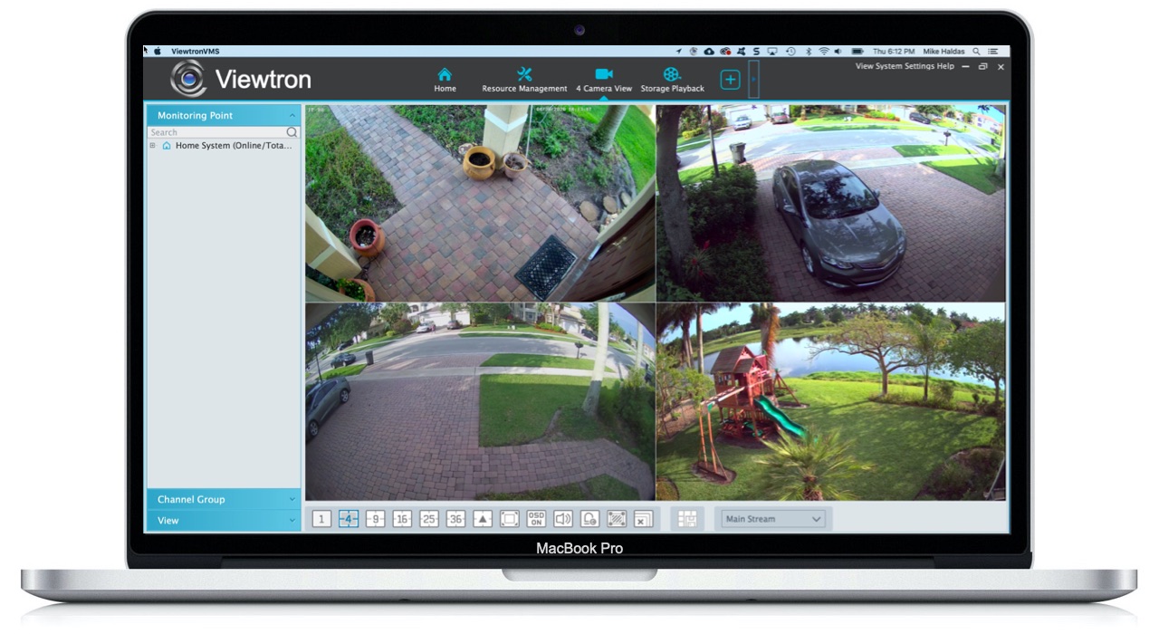 security camera viewing software