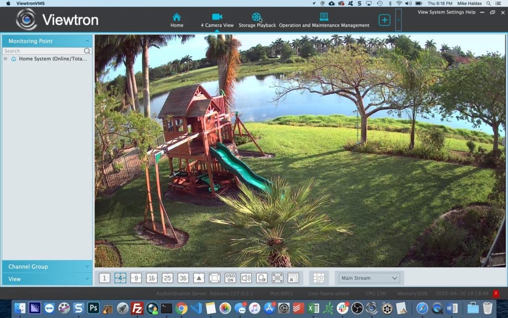 mac software security camera view