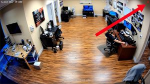 panic button alarm recording