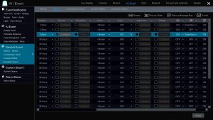 panic button alarm settings continued