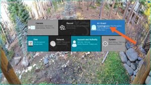 perimeter detection AI event
