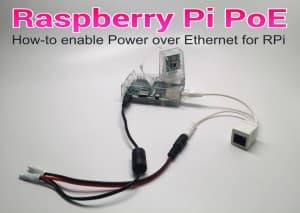 Raspberry Pi Power Over Ethernet