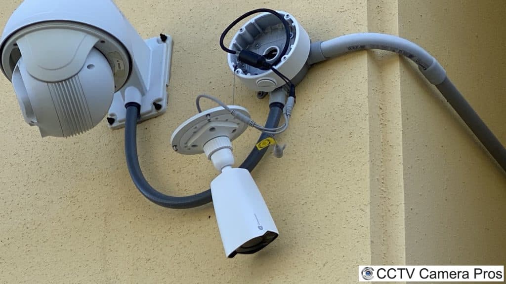 security camera junction box