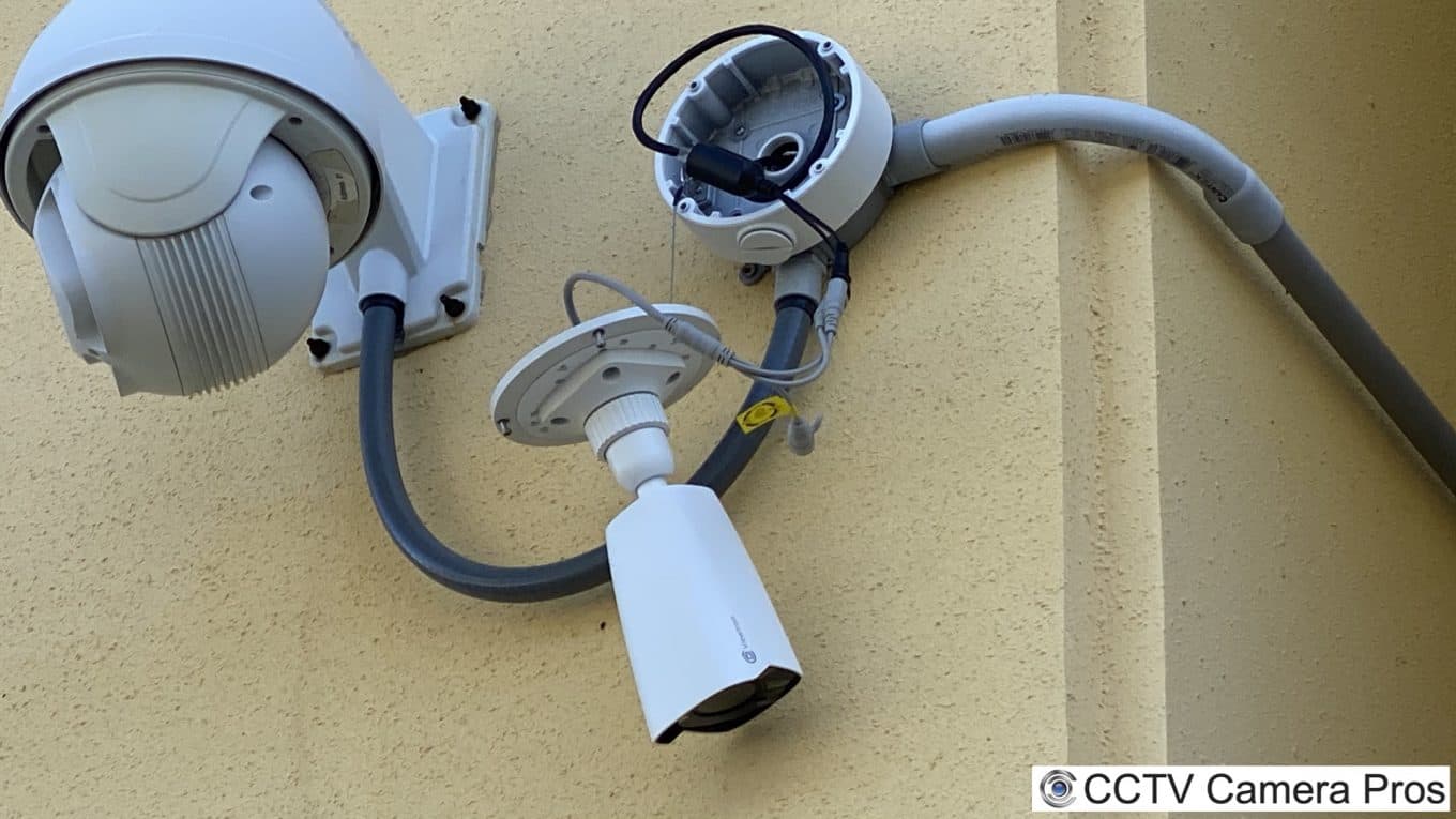 Outdoor Junction Box for Security Camera Installation