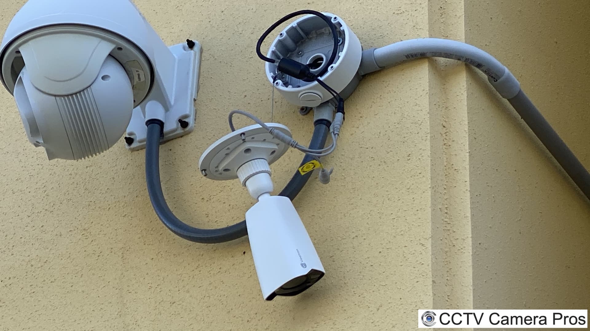 Outdoor Junction Box for Security Camera Installation