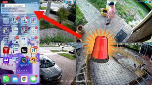 security camera mobile push notification