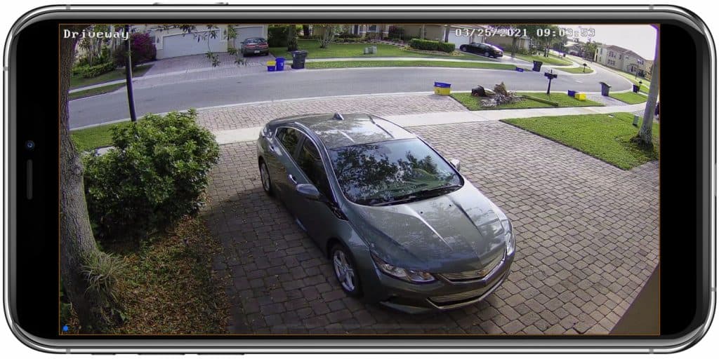 security camera remote view