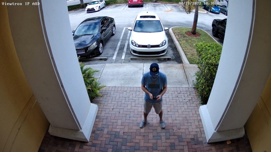 security camera snapshot