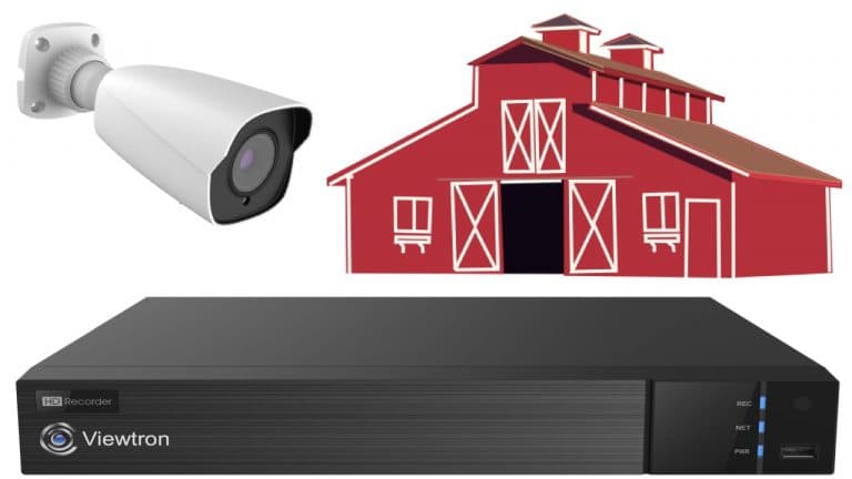 Wireless Security Camera System For Barn