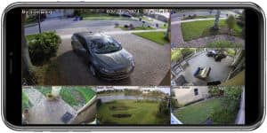 security camera system remote view