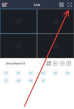 SuperLive Plus Live screen with QR Scan icon highlighted