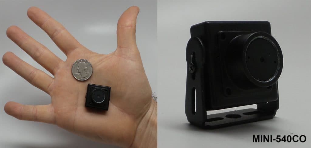 tiny hidden spy security camera pinhole lens