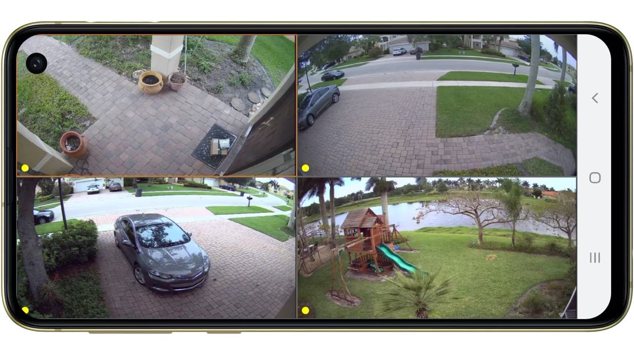 view security cameras android app