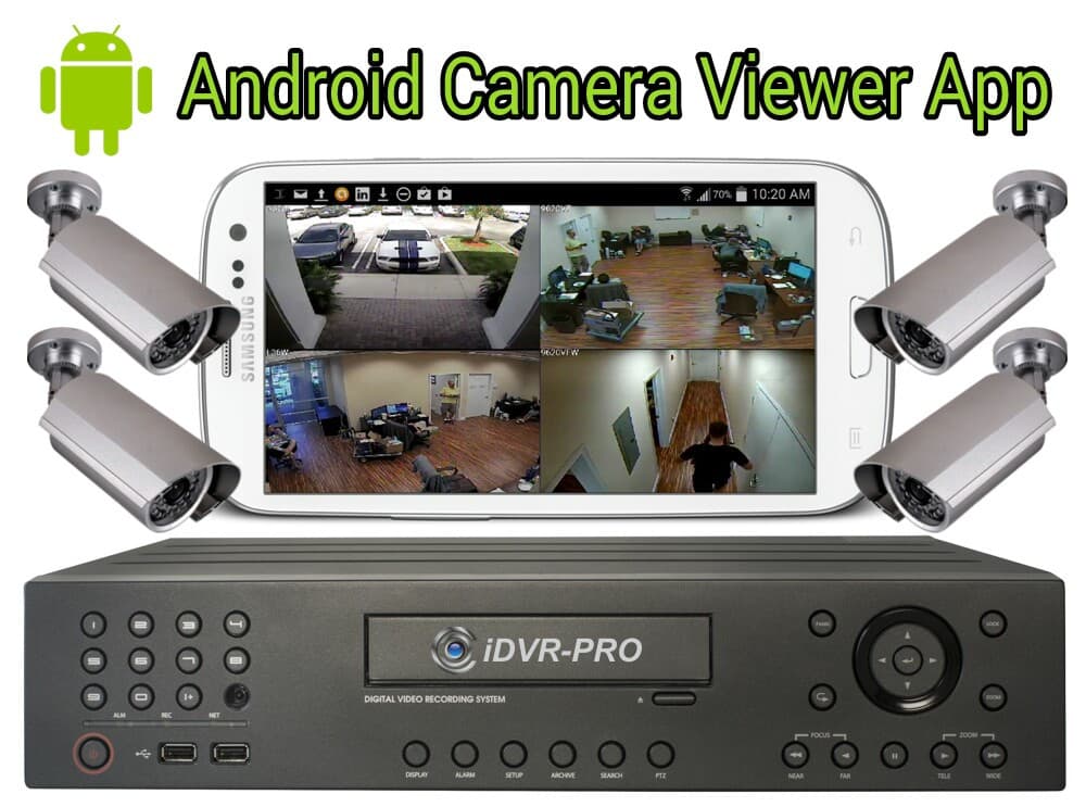 View Security Cameras from Android