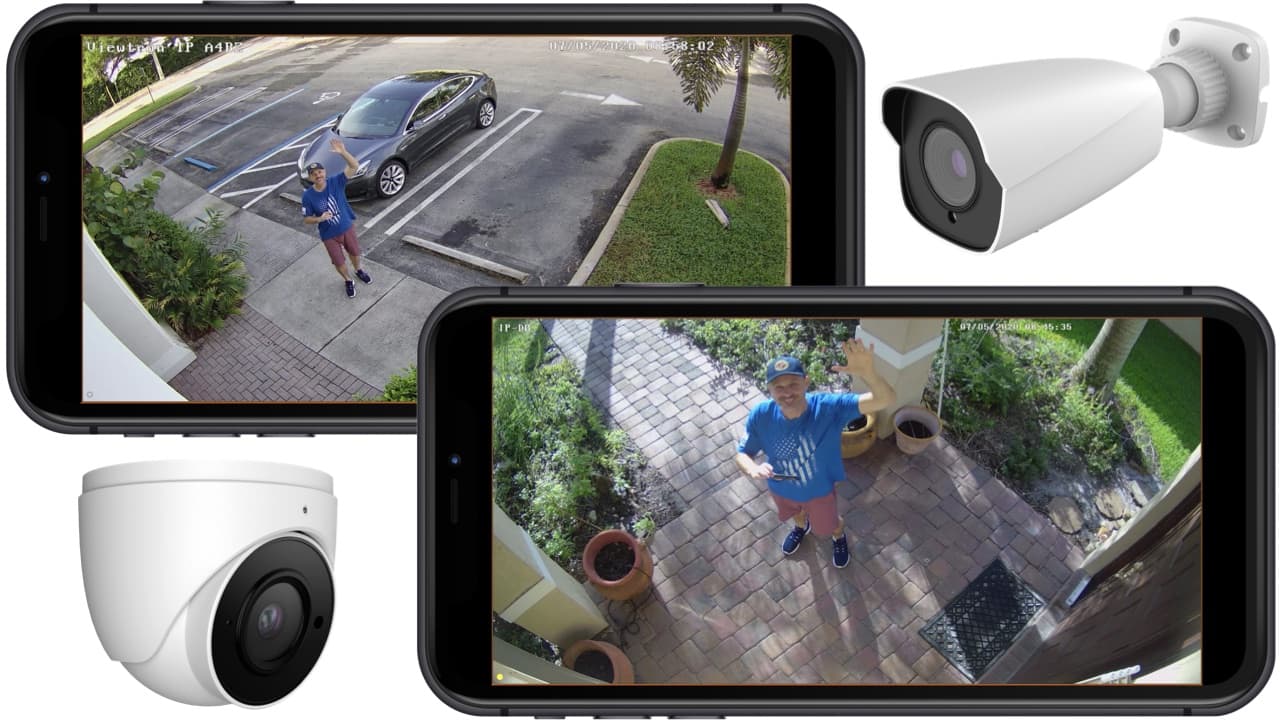 Enzovoorts Patois buffet Remote View IP Cameras at Multiple Locations via iPhone App
