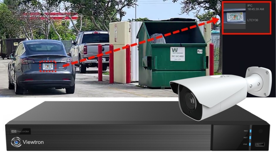 viewtron LPR camera system