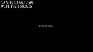 wireless connection IP address